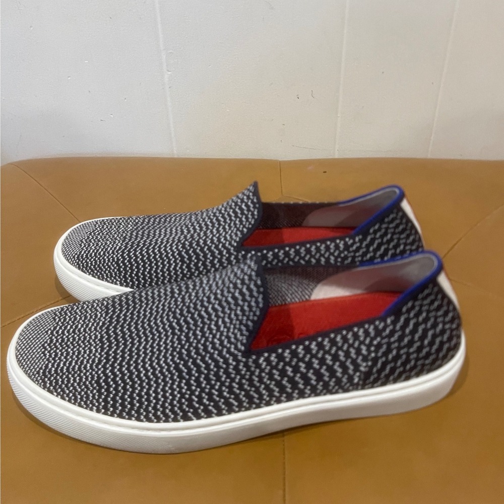 Rothy's Maritime Blue Slip On Sneakers Knit Casual Walking Shoes Women's 7 di - Picture 4 of 9